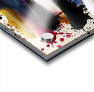 Stacked Tides – Layered Brush Columns Print Acrylic print