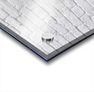 Impact Point – Monochrome Burst with Royal Accents Print Acrylic print