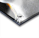 Chromatic Surge – White Splash Abstract Art Print Acrylic print