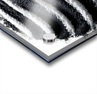 Lunar Strata – Layered Monochrome Sphere Print Acrylic print