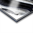 Tideform Sphere – Textured Black & White Print Acrylic print