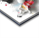 Contrast Singularity – High-Impact Paint Splash Abstract Acrylic print