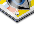 Blue-Eyed Geometry – Modern Surreal Eye Print Acrylic print