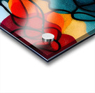 Stained-Glass Sunset – Mosaic Geometry Art Print Acrylic print