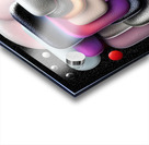 Soft Machines – Retro Tech Tubes Abstract Print Impression Acrylique