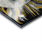 Gilded Sun  Silver Moon – Celestial Wall Art Print Acrylic print