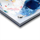 Indigo Soul – Blue and White Skull Print Acrylic print