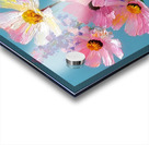 Color Study in Bloom – Abstract Floral Vase Print Acrylic print