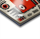 The Red King – Tribal Pop Expressionism Print Acrylic print