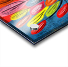 Dual Spectrum Blooms – Color Fusion Floral Print Acrylic print