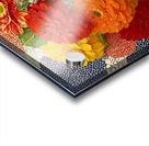 Cracked Bloom – Modern Dahlia Study Print Acrylic print