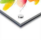 Threefold Harmony – Minimalist Watercolor Vase Print Acrylic print