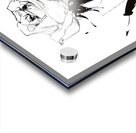 Sketch Rose – Minimalist Botanical Print Acrylic print