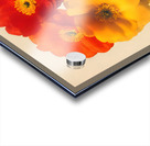 Amber Glass – Bold Bloom Print Impression Acrylique