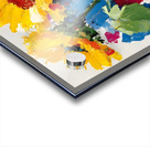 Palette of Sunlight – Sunflower Impasto Print Acrylic print