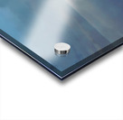 Quiet Cast – Mountain River Fishing Print Impression Acrylique