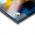 City Echoes - Color Block Abstract Print Acrylic print