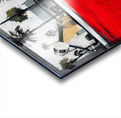 Crimson Lot - Coastal Village Print Impression Acrylique