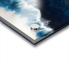 Deep Surge – Abstract Ocean Print Impression Acrylique