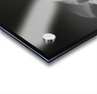 Silver Breaker – Black & White Ocean Wave Print Acrylic print