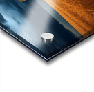 Historical – Golden Prairie Cabin Landscape Art Print Acrylic print