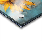 Allure - Sunflower Duo - Modern Floral Art Prints Acrylic print