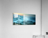 Beneath The Breath Of Dawn - Sunrise Landscape Art Prints Acrylic Print