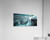 At the Edge of Heaven - Cliff Above the Clouds Art Prints Acrylic Print