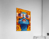 Chill - Pop Surreal Sugar Skull Portrait Art Prints Acrylic Print