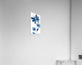 Plaid Botanica 16 - Graphic Floral Art Prints Acrylic Print