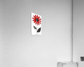 Plaid Botanica 10 - Graphic Floral Art Prints Acrylic Print