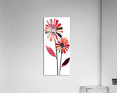 Plaid Botanica 23 - Modern Floral Art Prints Acrylic Print