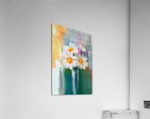 Marguerites Du Dimanche Matin - Daisies On Sunday Morning - Floral Vase Art Prints Acrylic Print