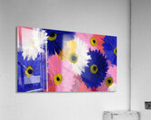 Palette En Fleurs - Palette In Bloom - Abstract Floral Art Prints Impression acrylique