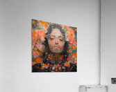 Pensamientos Florales - Floral Thoughts - Pop Surreal Floral Art Prints Acrylic Print