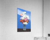 Fiori NellAzzurro - Flowers In The Blue - Italian Floral Art Prints Acrylic Print