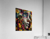 La Reina De Las Flores - The Queen Of Flowers - Pop Surreal Floral Art Prints Acrylic Print