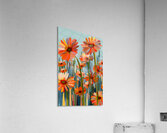 Champs De Lumiere - Fields Of Light - Modern Floral Art Prints Acrylic Print