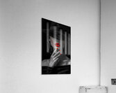 The Red Seduction - Noir Fashion Portrait Art Prints Impression acrylique