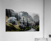 Be Still And Know - Inspirational Landscape Art Prints Acrylic Print