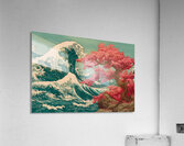 Arashi No Naka No Haru 嵐の中の春 - Spring Within The Storm - Japanese Cherry Blossom Art Prints Acrylic Print