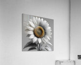 Sunflower Selfie 26 - Sunflower Portrait Art Prints Acrylic Print