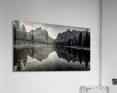 Rorschach Sunset - Modern Sunset Landscape Art Prints Acrylic Print