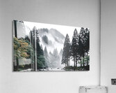 Under The Shroud - Monochrome Landscape Art Prints Acrylic Print