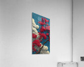 Ten No Hana 天の花 - Flowers Of Heaven - Japanese Floral Art Prints Acrylic Print