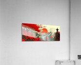 Sakura To Taiyo 桜と太陽 - Cherry Blossoms And Sun - Japanese Floral Art Prints Acrylic Print