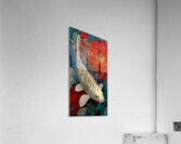 Seijaku No Naka 静寂の中 - In The Stillness - Japanese Koi Art Prints Acrylic Print