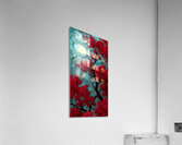 Mangetsu Sakura No Eda 満月桜の枝 - Full Moon Cherry Blossom Branch - Japanese Cherry Blossom Art Prints Acrylic Print