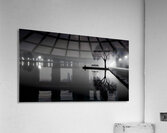 Sit And Reflect - Minimal Monochrome Art Prints Acrylic Print