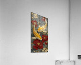 Seinaru Kin No Takara 聖なる金の宝 - Sacred Golden Treasure - Koi Pond Art Prints Acrylic Print